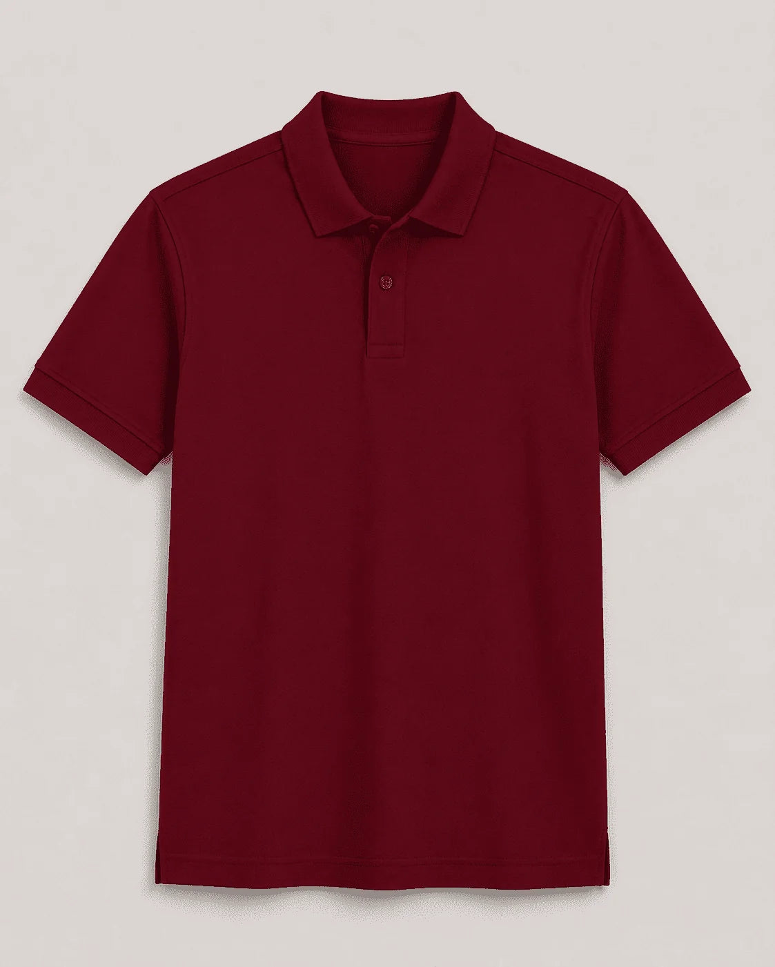 GS Signature Basic Polo Shirt - Maroon