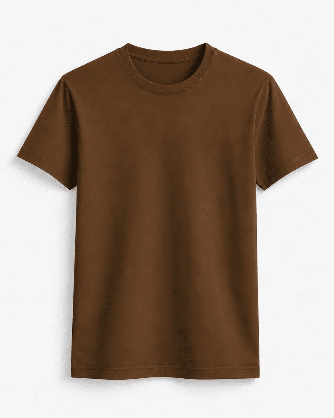 GS Signature Essential Cotton T-Shirt Brown