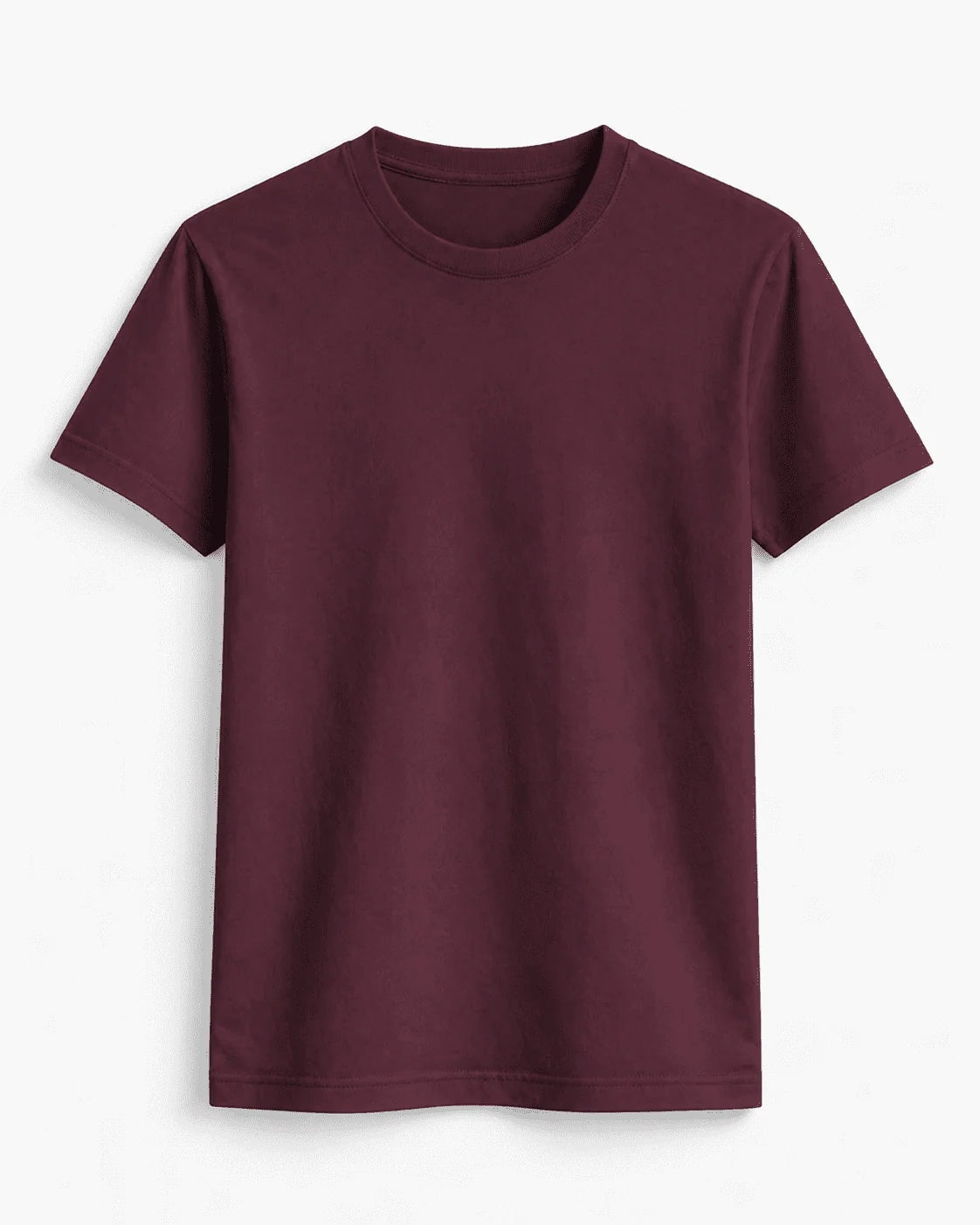 GS Signature Essential Cotton T-Shirt Maroon