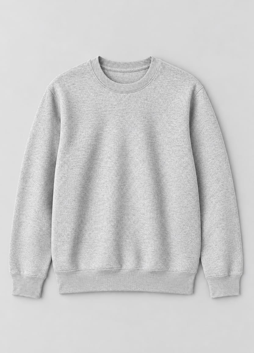 GS Signature Essential Fleece Sweatshirt – Heather Grey
